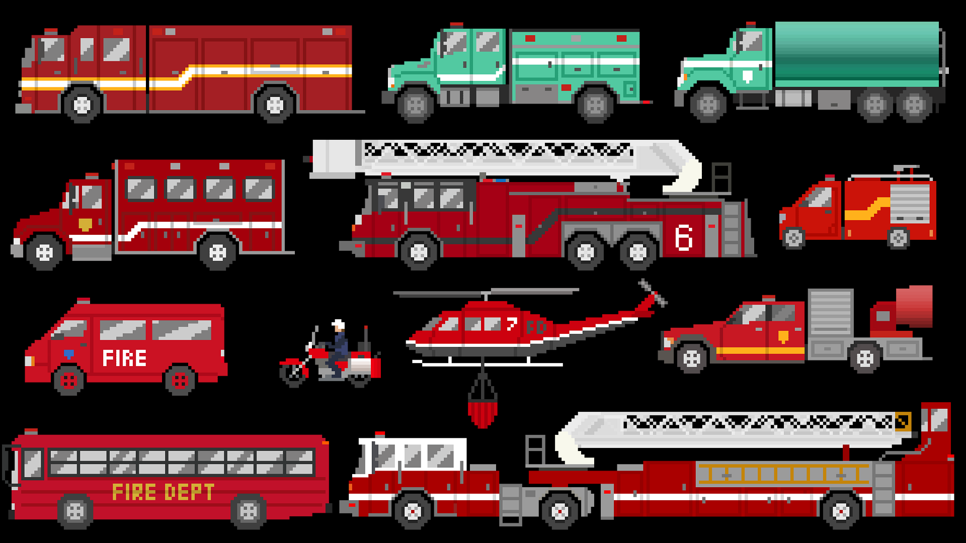 Fire Vehicles 2