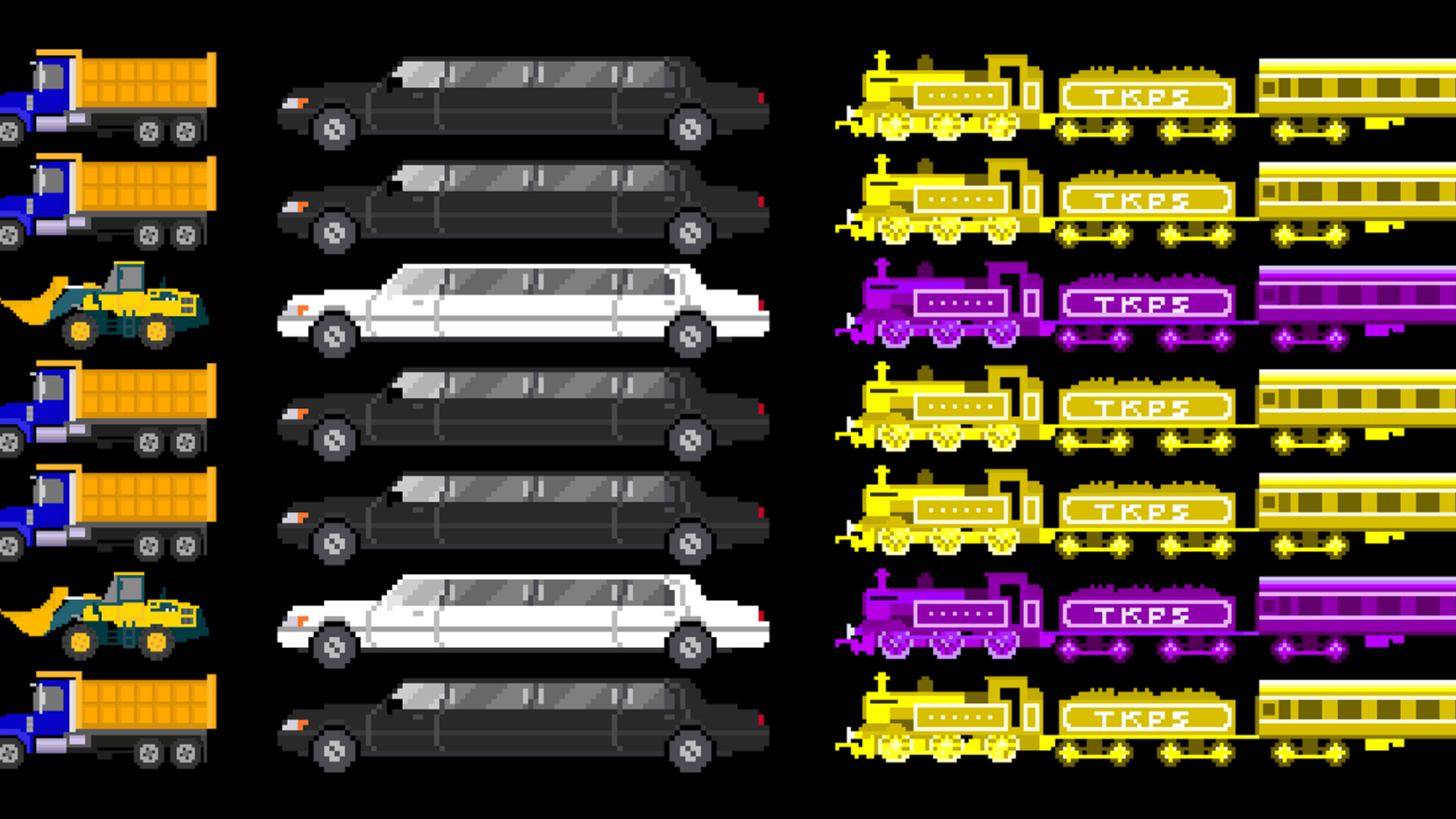 Vehicle Patterns 5 - AAB Patterns