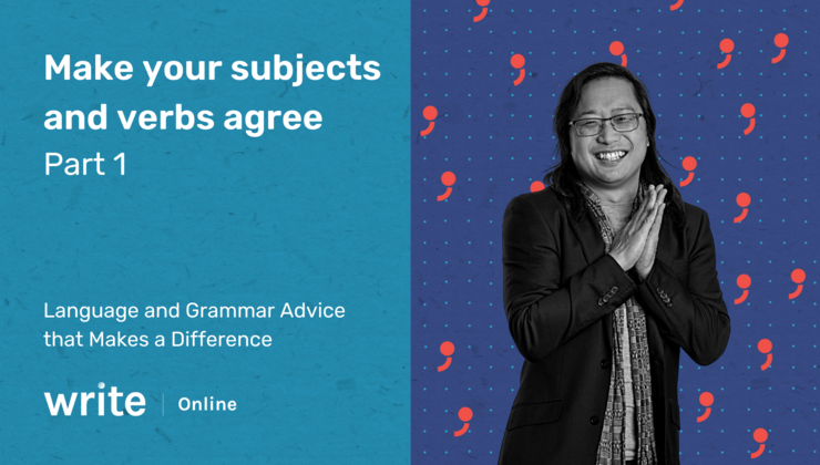 Write Online Subject verb Agreement Online Grammar Courses Write Online Subject verb Agreement Online Grammar Courses