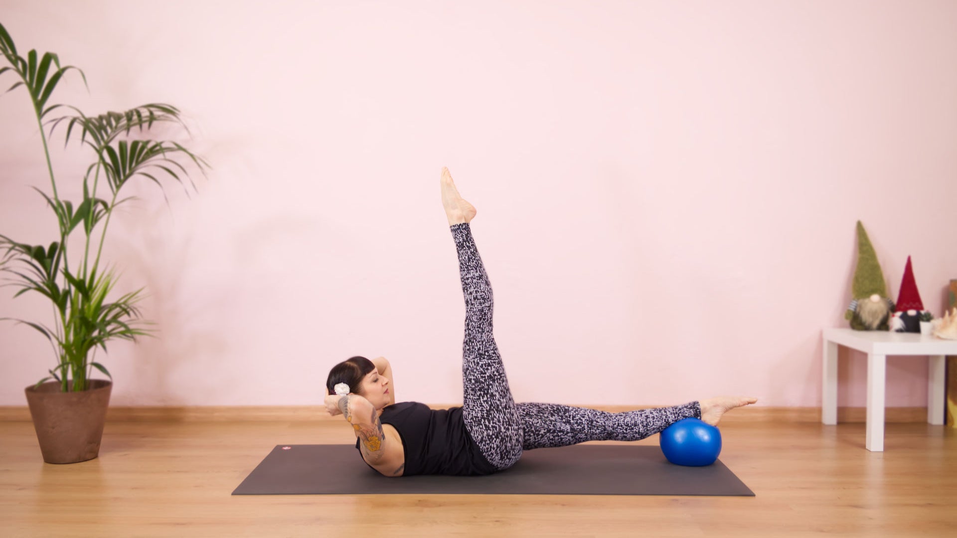 WX Mini Palla Per Pilates Da 15,2 Cm | Pallina Da Ginnastica Con Pompa Inclusa, Antiscoppio, Per Yoga, Fisioterapia E Allenamento Donne