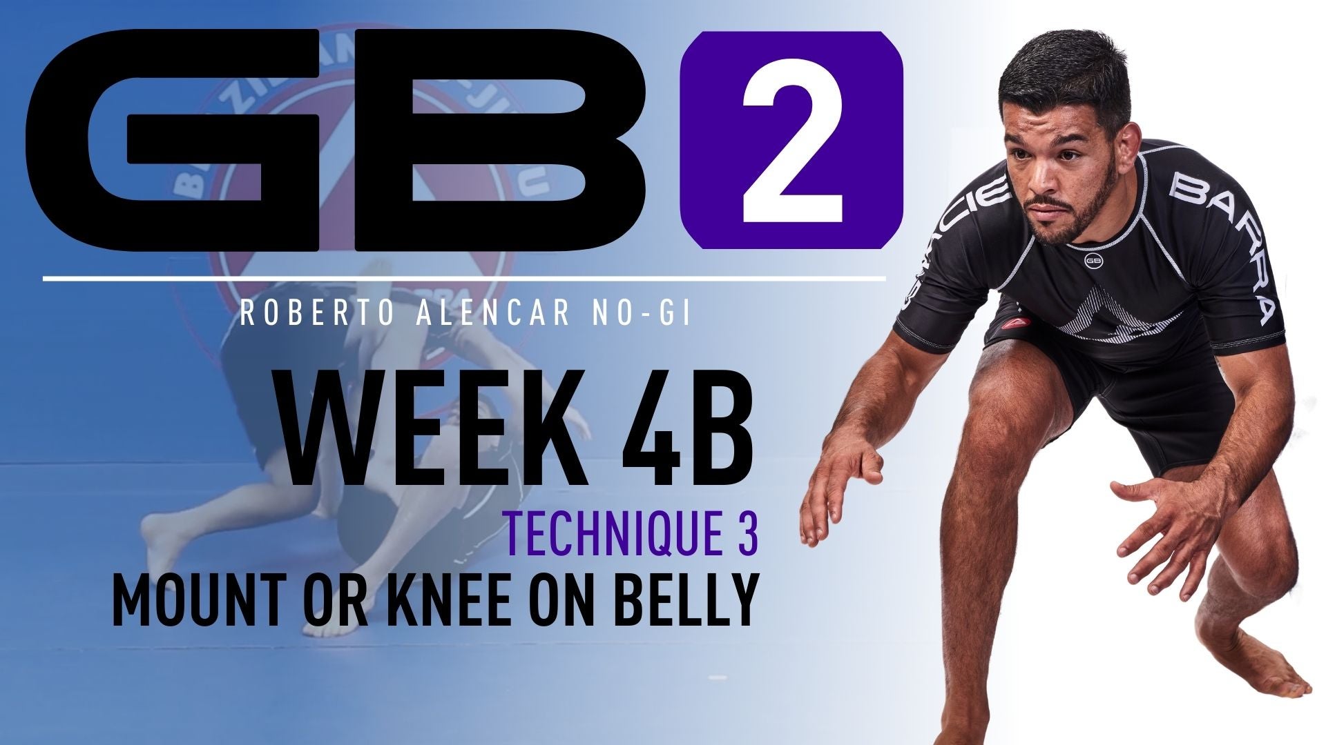 Week 4 - Class B - Technique 3 GB2 NoGi by Roberto Alencar