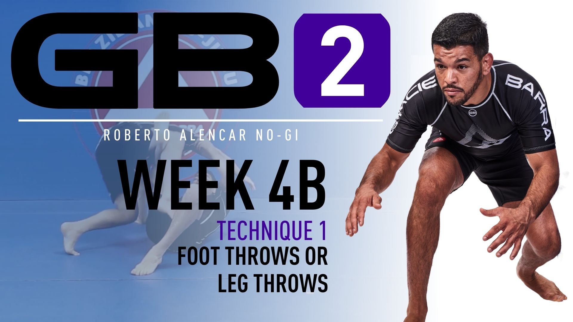Week 4 - Class B - Technique 1 GB2 NoGi by Roberto Alencar