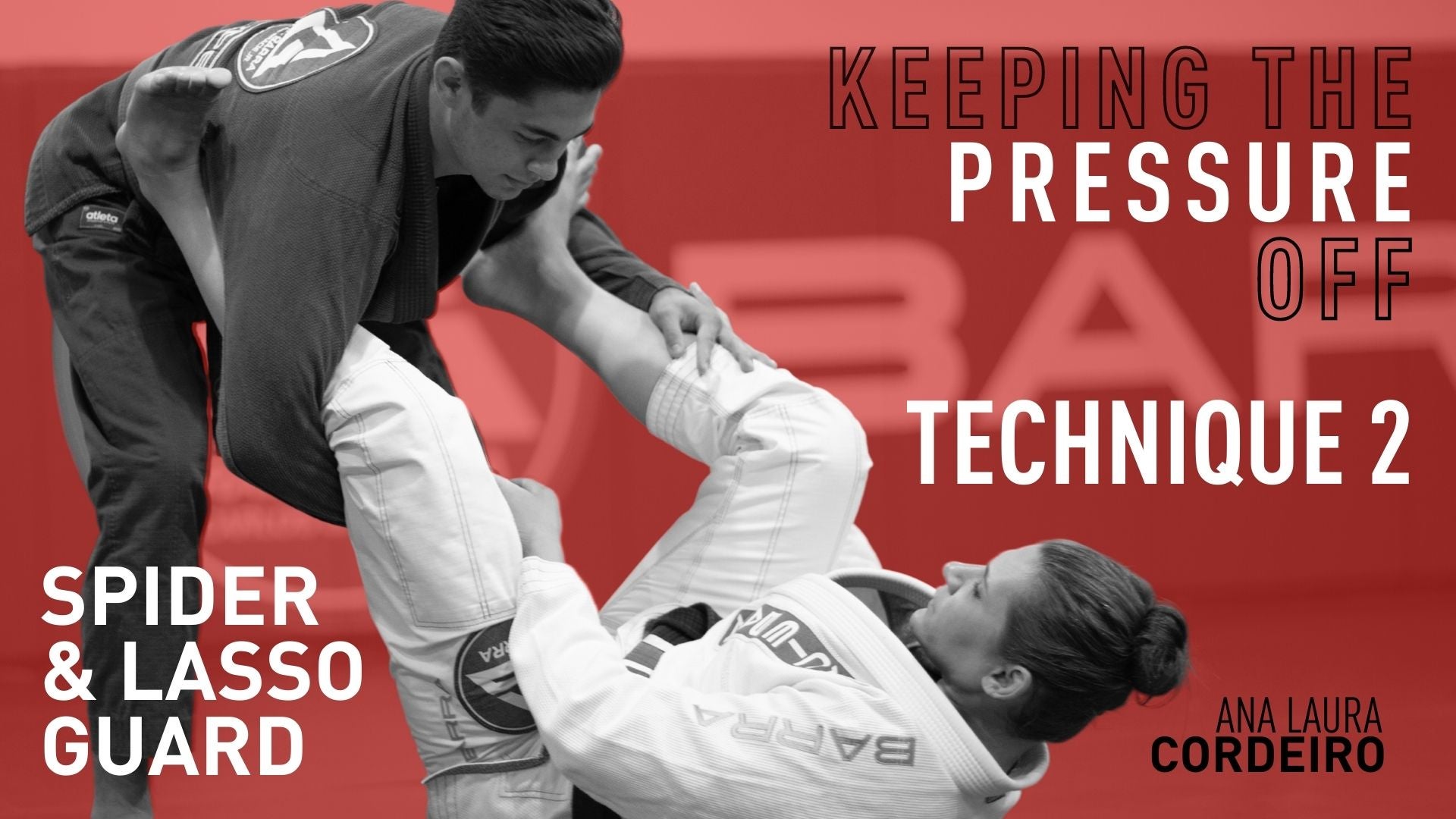 Spider Guard To De la Riva X-Guard Sweep - Spider & Lasso Guard