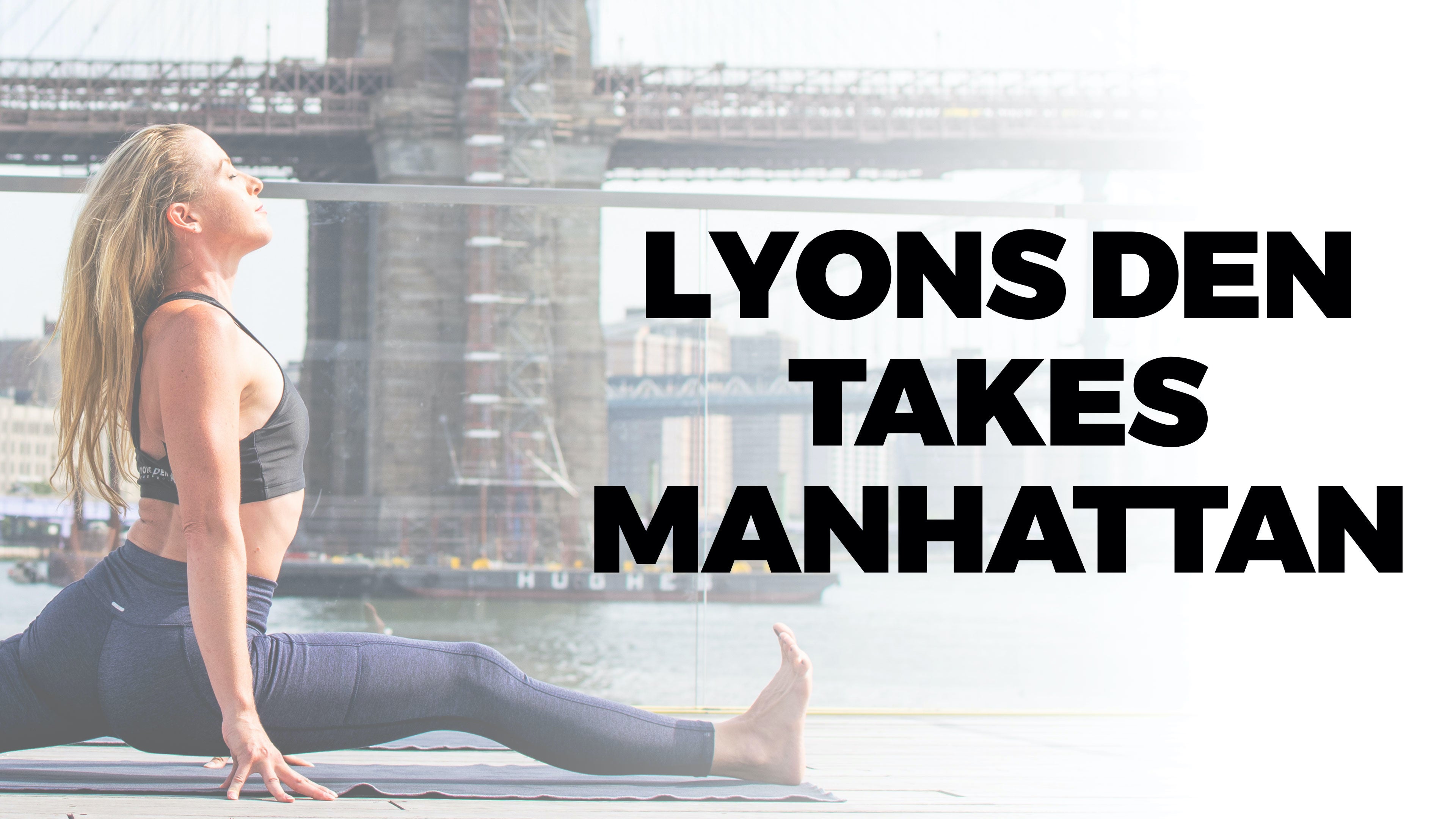 45 MIN POWER FLOW WITH ZACK - CHELSEA NYC ROOFTOP