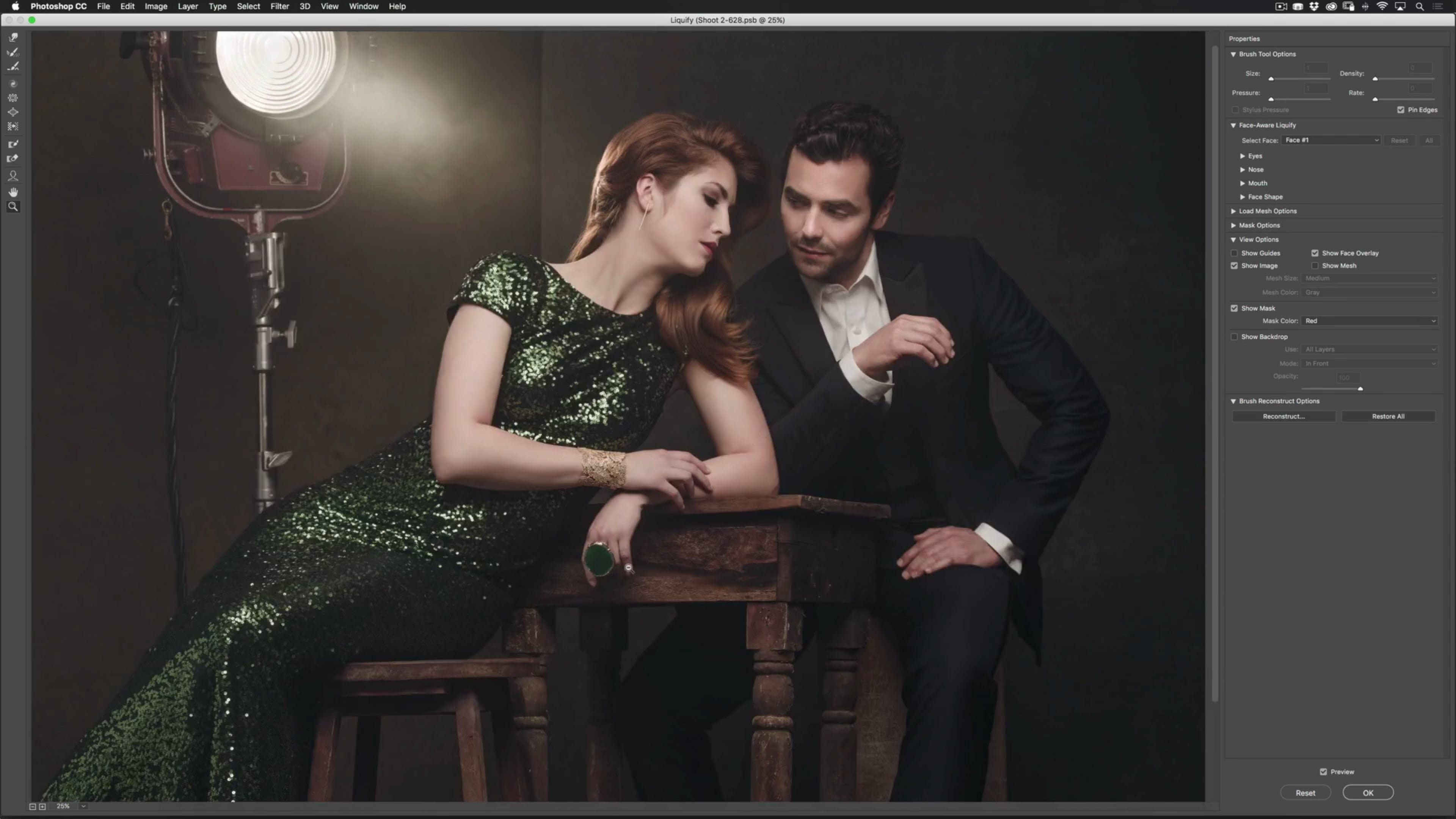 The Dramatic Portraiture - Lighting, Styling & Retouching