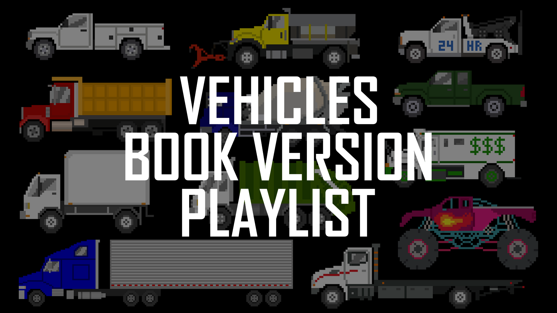 Vehicles Book Version Playlist The Kids' Picture Show