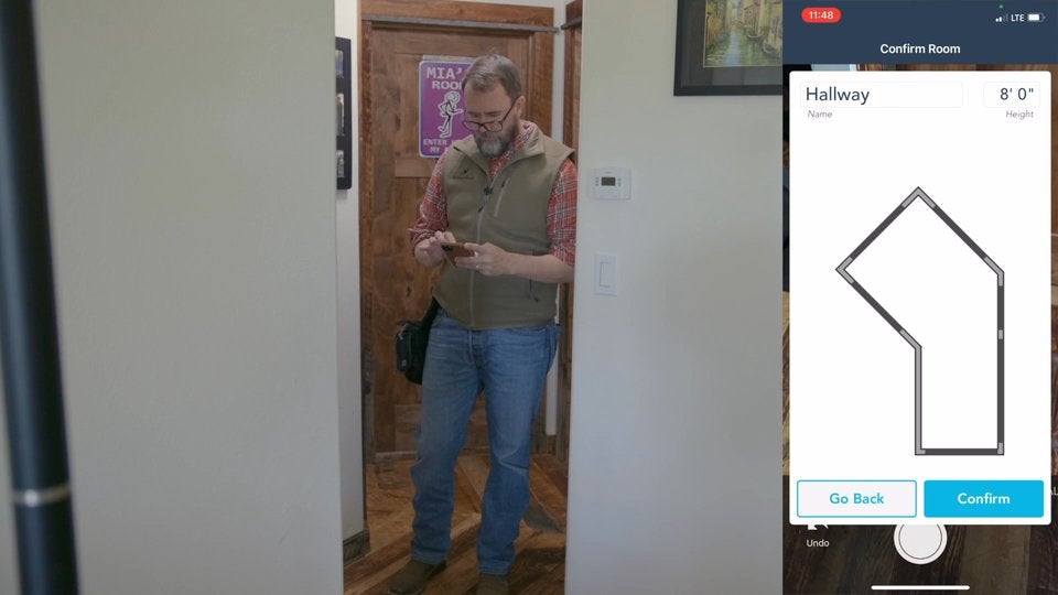Xactimate Sketch AR LiDAR Demo