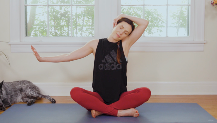 Yoga For Neck, Shoulders, Upper Back - 10 Minute Yoga Quickie