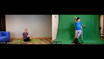 Yoga Flow - Episode 01 - Multi-Trainer View - Christine and David