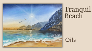 Tranquil Beach (Oils)