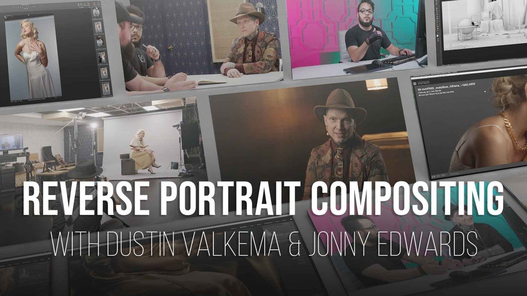Portrait Compositing in Photoshop & Cinema 4D | PRO EDU