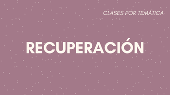 Recuperación