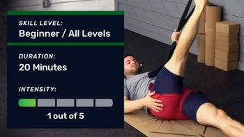 20-Minute No-Impact Lower Body Recovery (from Weights, Running, or High Intensity Workouts)