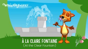 ♪  15. À LA CLAIRE FONTAINE (At the Clear Fountain)  ♪