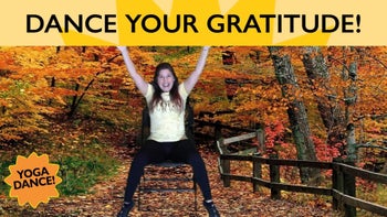 Let’s Turkey Trot – Chair Yoga Dance for Thanksgiving Fun with Maria