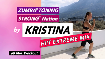 Kristina's MIX 🏋️‍♀️ 30 Min. Zumba® Toning & 💪 30 Min. STRONG Nation