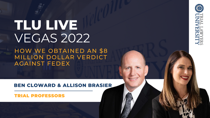 Trial Lawyers University | On Demand