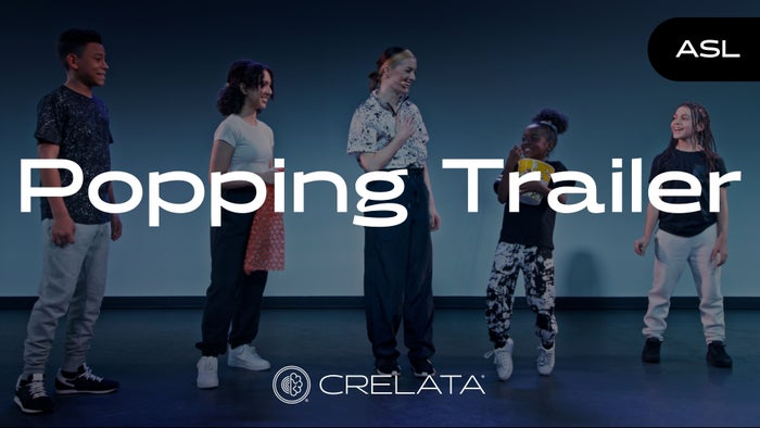 Online ASL Popping (Hip-Hop) Dance Class Trailer | Crelata®