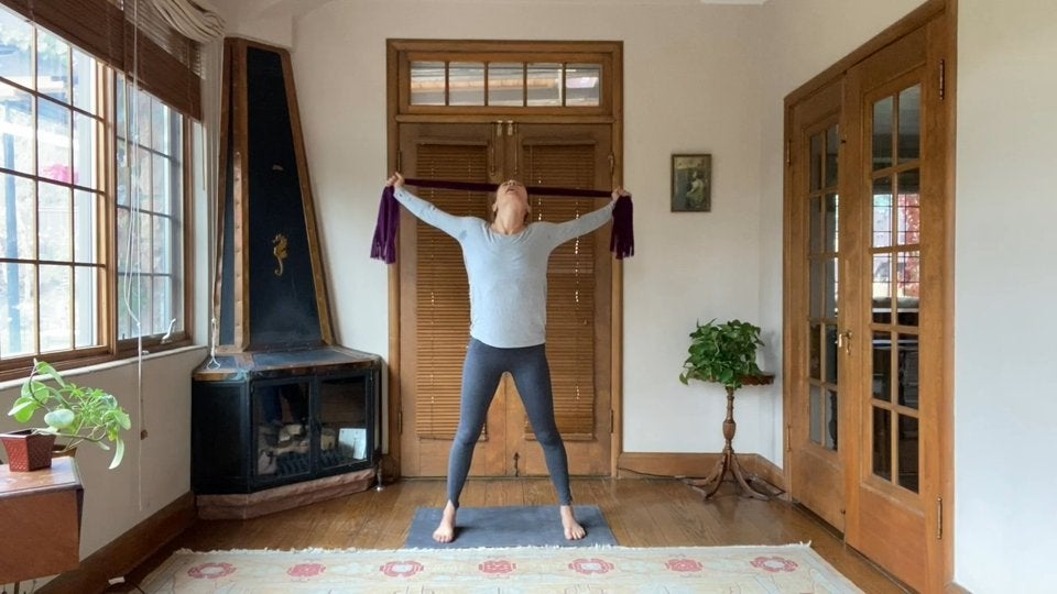 Daily Dose: Neck, Shoulders & Spine Release with a Scarf