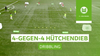 4-gegen-4 Hütchendieb | Dribbling
