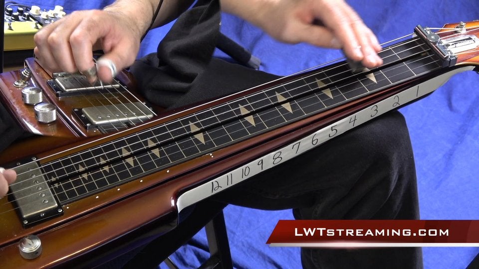 Just A Closer Walk With Thee Open D Lap Steel with Benders Lessons