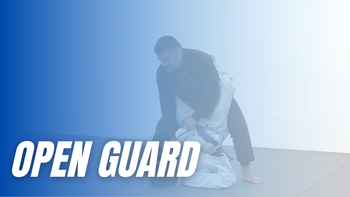 Open Guard Standing - Lapel pull