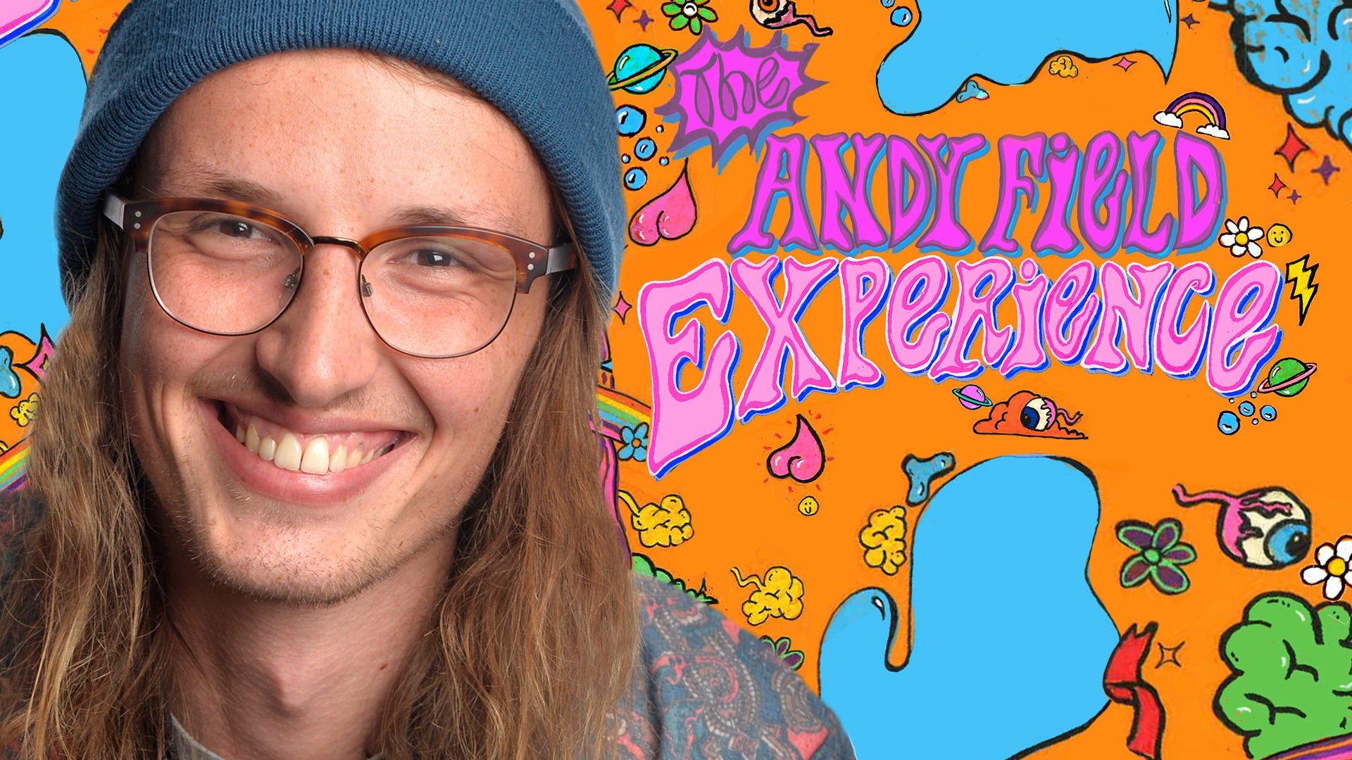 The Andy Field Experience stand-up special artwork