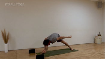 Vinyasa with Ryan: working into the outer hips with some opportunities to fly.