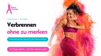 339 Kalorien in 30 Minuten — Zumba® Fitness online