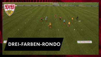 Drei-Farben-Rondo | Umschalten offensiv