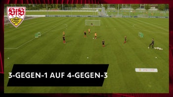 3-gegen-1 auf 4-gegen-3 | Umschalten offensiv