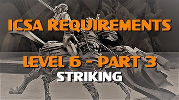 ICSA Certification Level 6-Part 3: Striking  