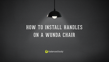 How to Install Handles on a Wunda Chair