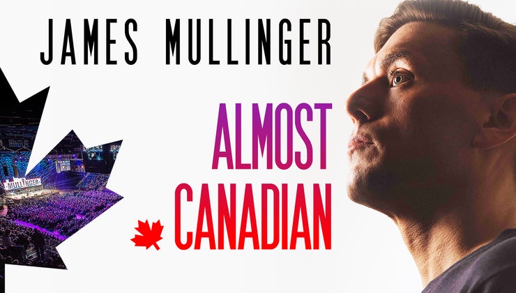 James Mullinger Almost Canadian comedy special poster