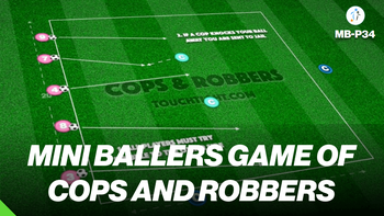 Cops & Robbers! | Mini Ballers P34 