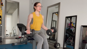 The return from torn Shoulders: 10 min superset workout for Back, Biceps & Rear Shoulders 