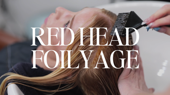 Foilyage on a Natural Redhead : Enhancing Brightness & Warmth