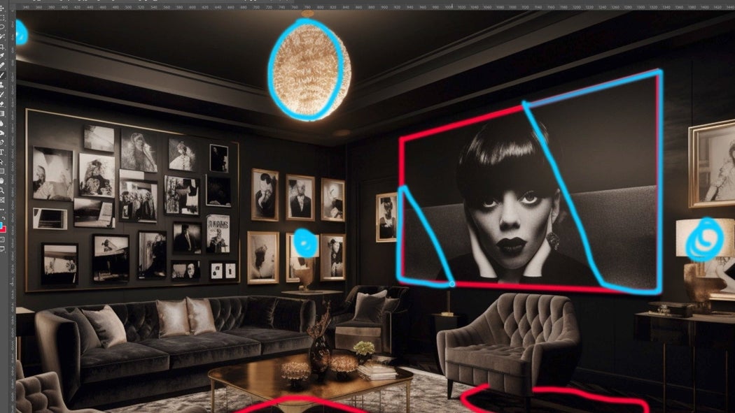 AI Photo Editing In Photoshop | Composite Interior Mockups