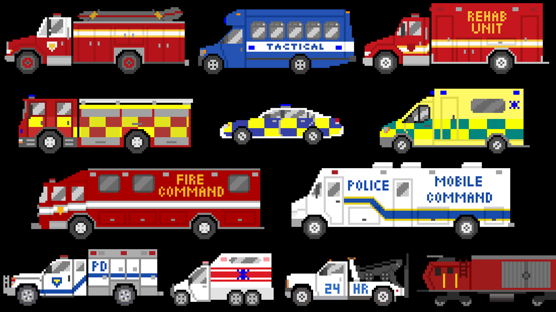 Emergency Vehicles 4