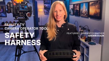 Reality TV Camera Operator Tool: Safety Harness