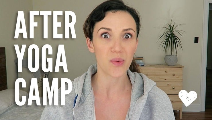 Post Yoga Camp Vlog