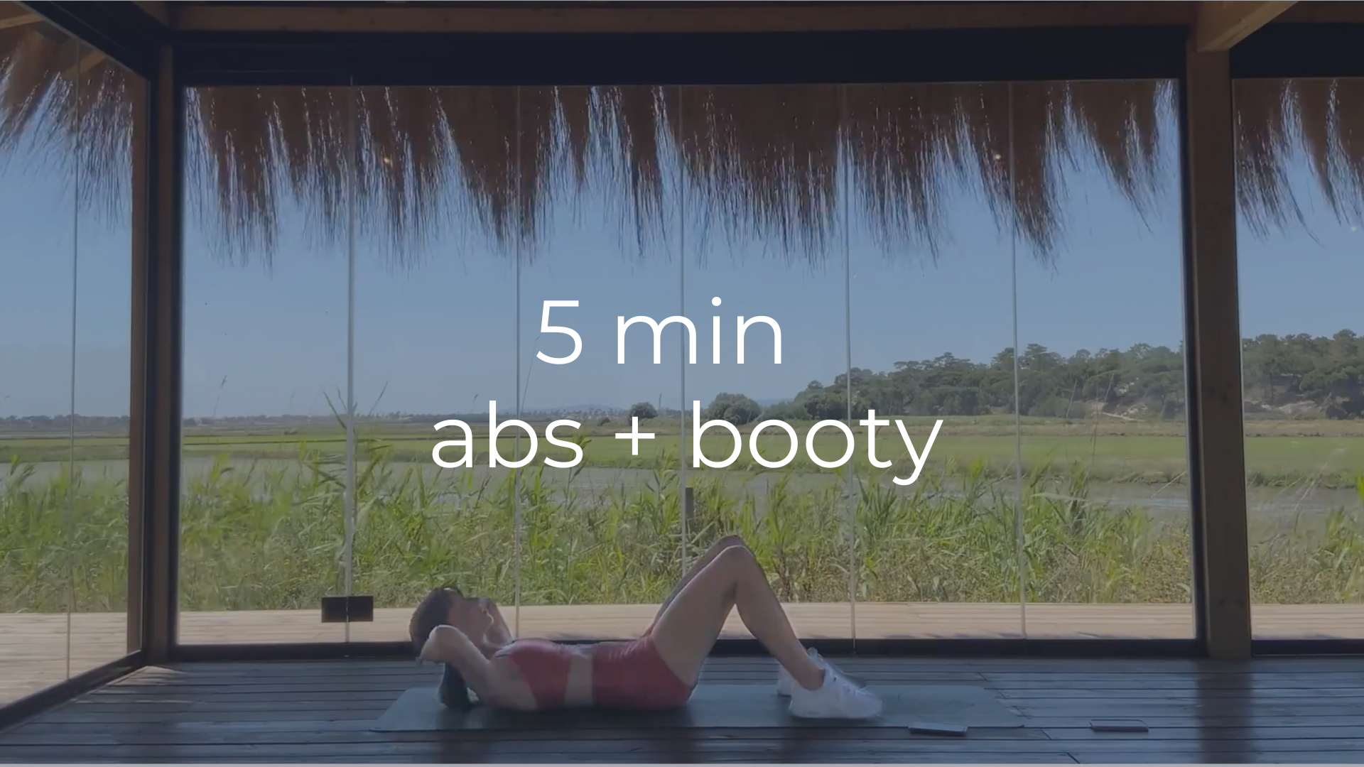 5 min Abs + Booty