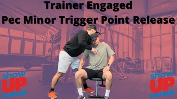 Trainer Engaged Pec Minor Trigger Point Release