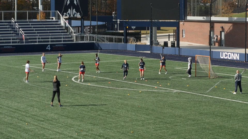 Katie Woods' Winning Lacrosse Building an Zone Rover Defense