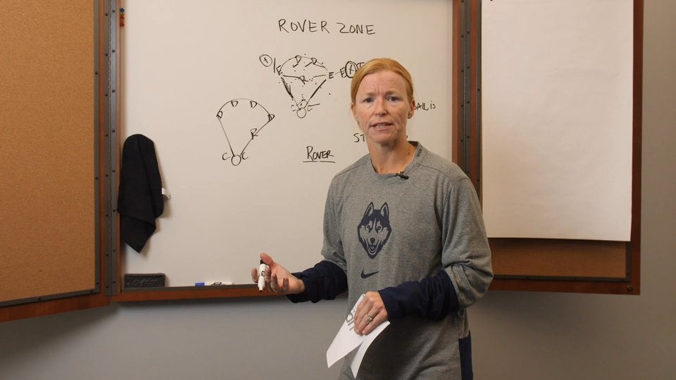Katie Woods' Winning Lacrosse Building an Zone Rover Defense
