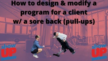 How To Program On The Fly BACK SORENESS