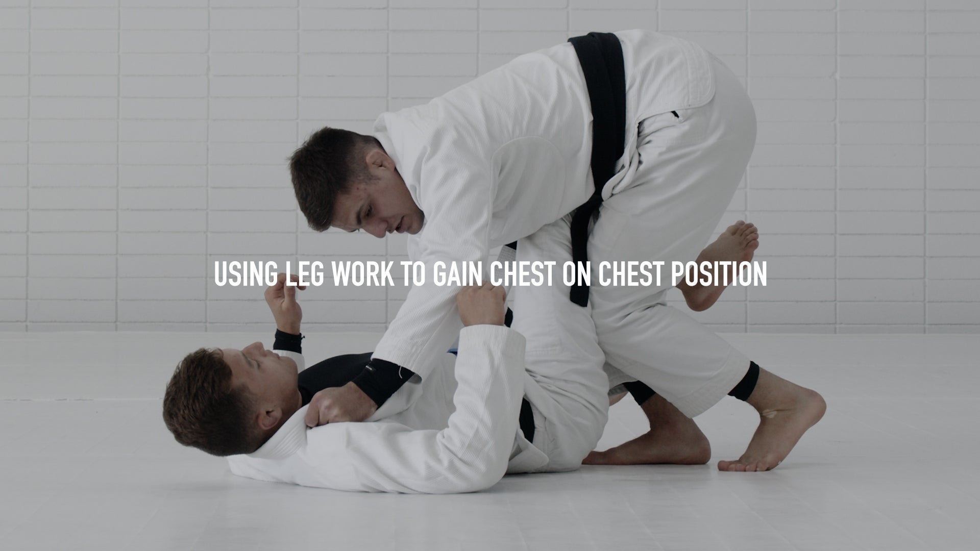 Achieving the Half Guard Position