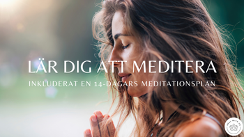 Bok - Lär dig att meditera (inkluderat en 14-dagars meditationsplan)