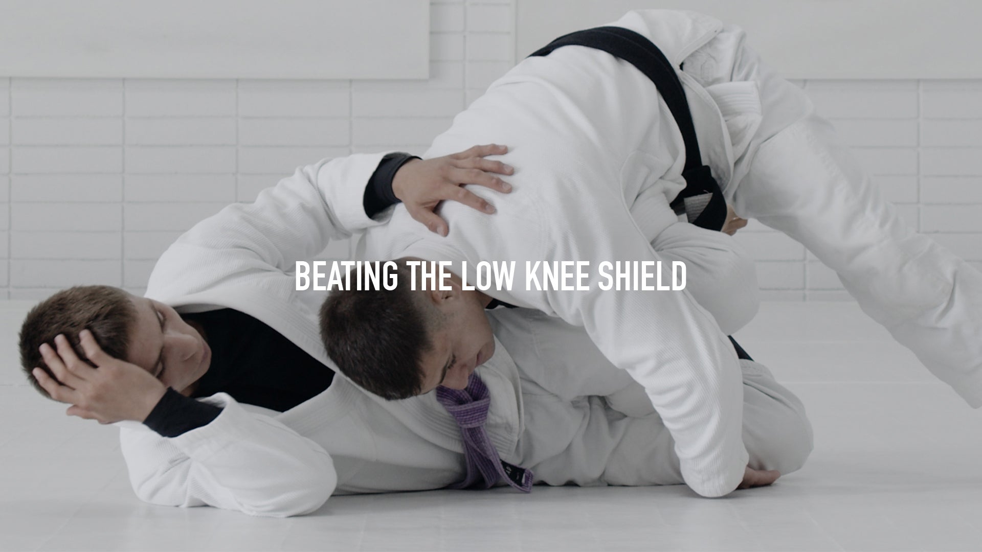 Achieving the Half Guard Position
