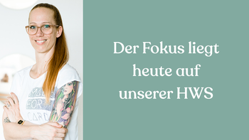 Übungsgruppe // 14. September 2023 // Jana Keukenbrink // Der Fokus liegt heute auf unserer HWS